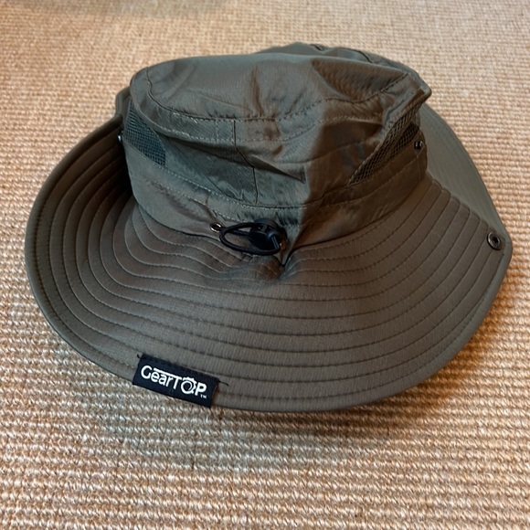 NWOT GearTop UPF 50+ Sunhat Army Green - Picture 9 of 9